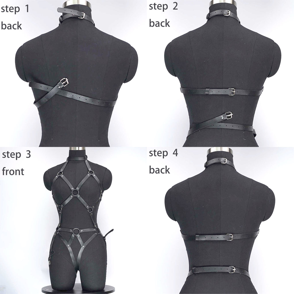 FALL IN LOVE BLACK HARNESS