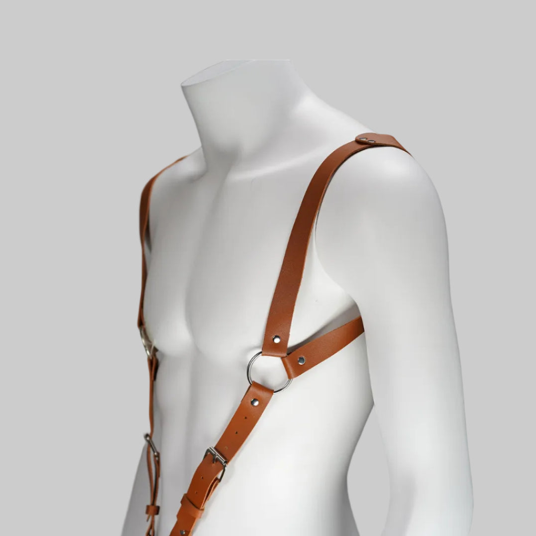 BROWN GENTLEMAN VOYAGE HARNESS