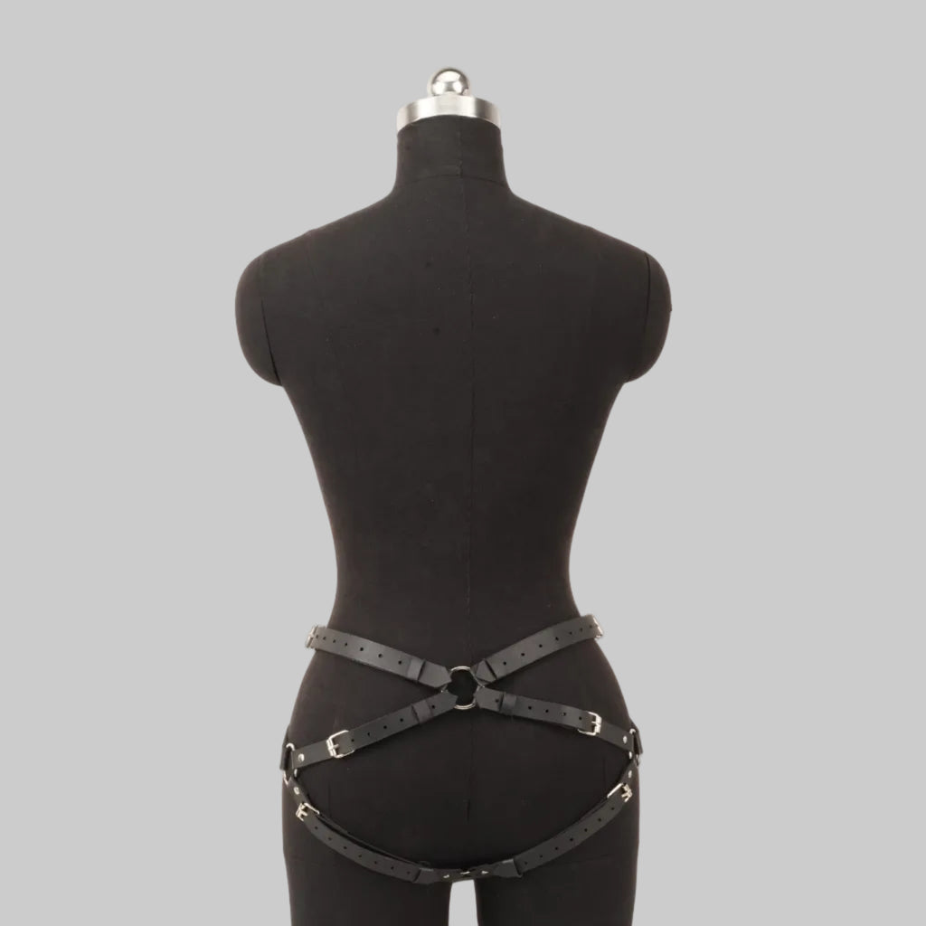 QUARTZ LEATHER PANTIES