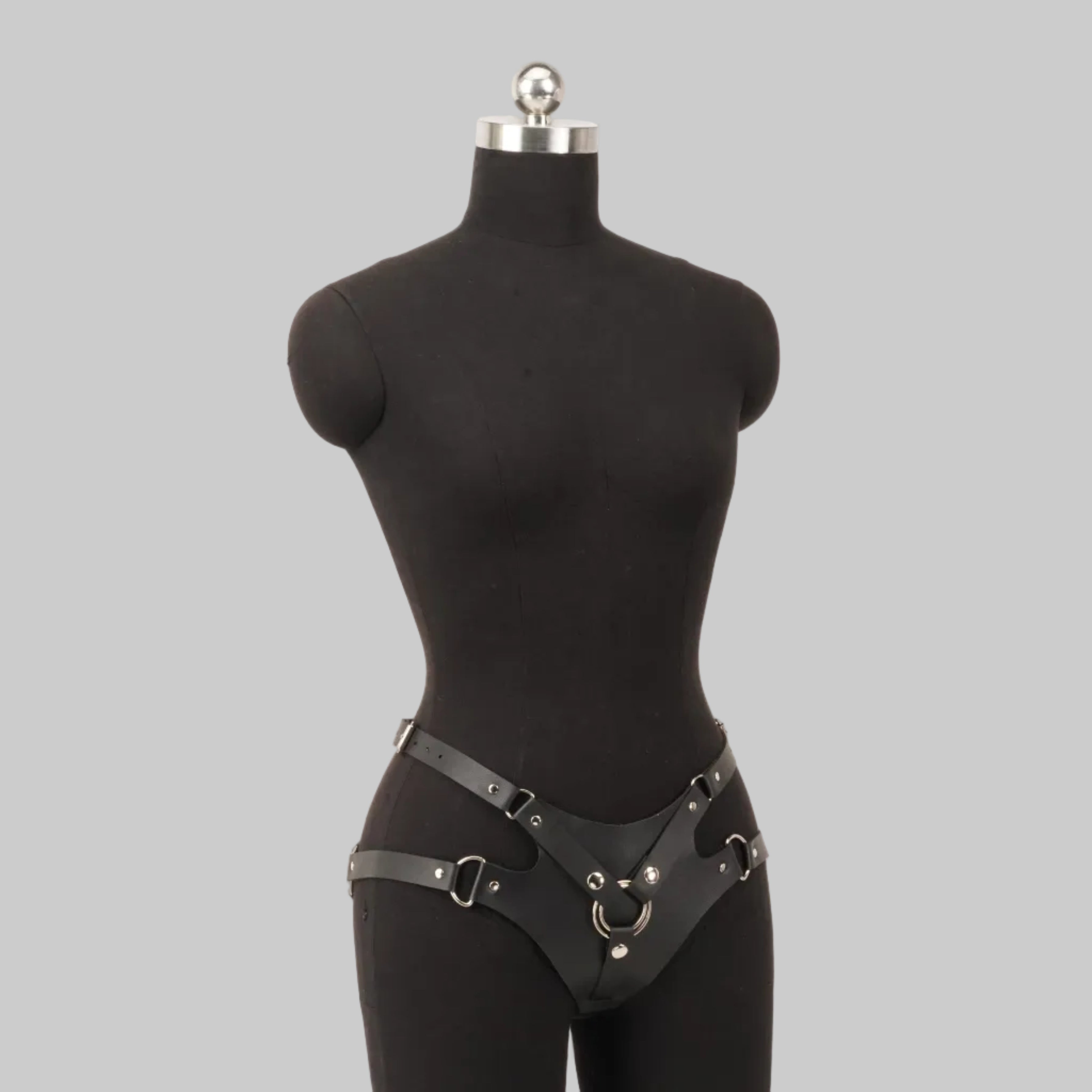 QUARTZ LEATHER PANTIES