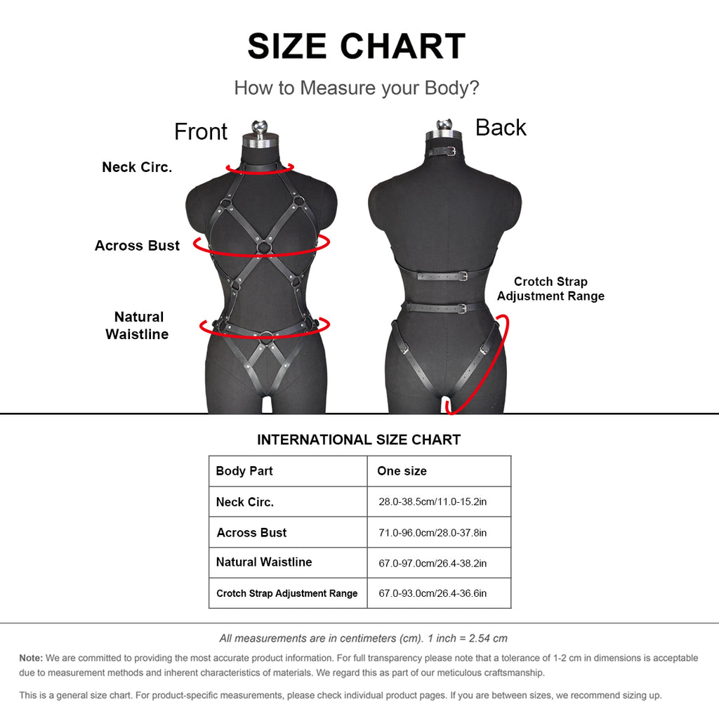 FALL IN LOVE BLACK HARNESS