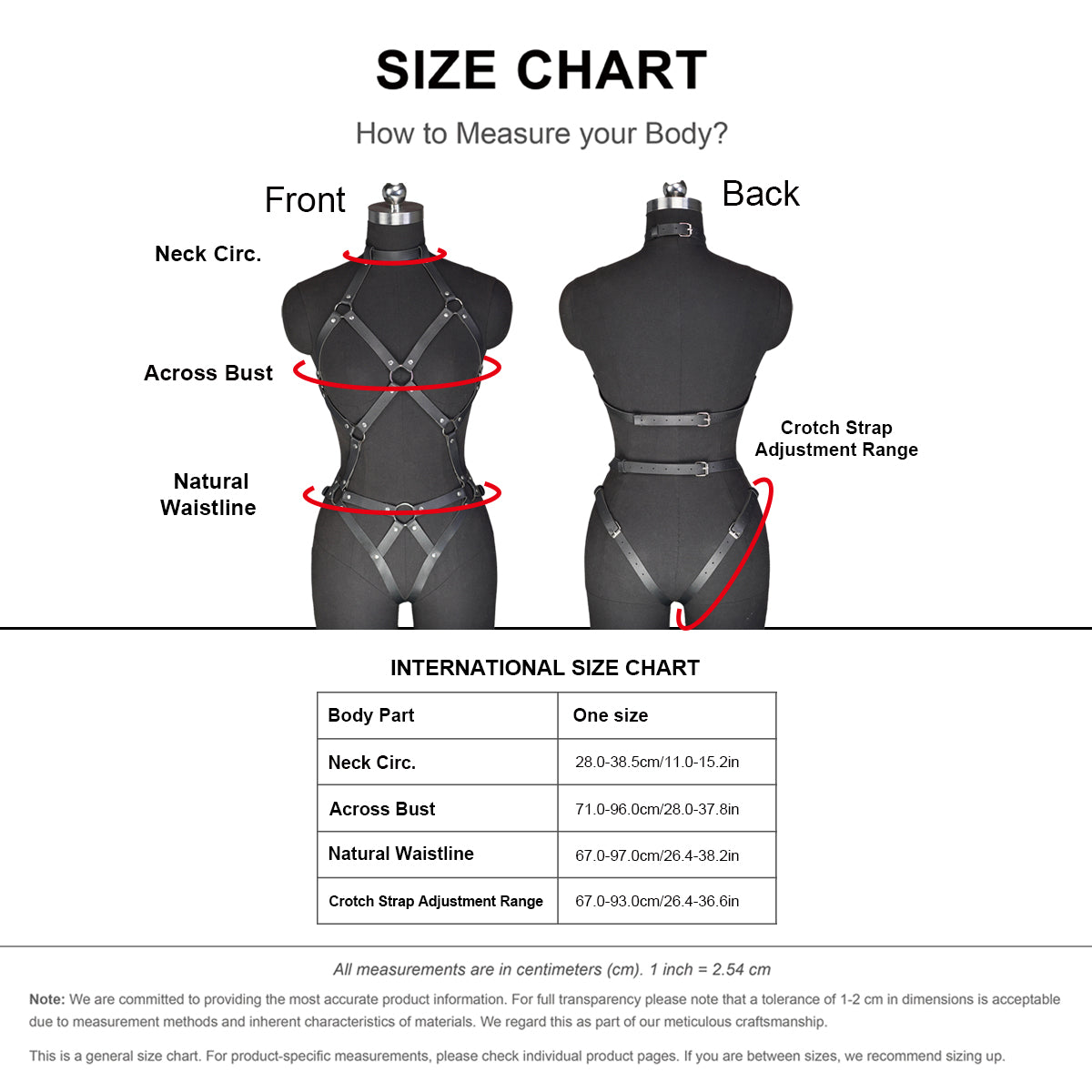 FALL IN LOVE BLACK HARNESS