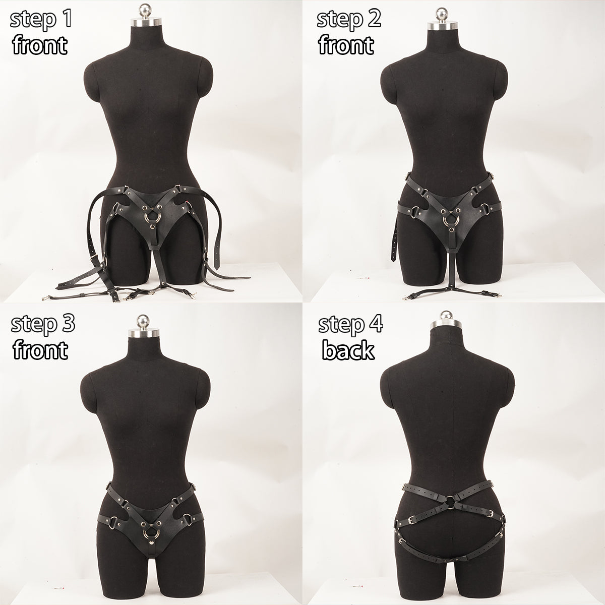 QUARTZ LEATHER PANTIES