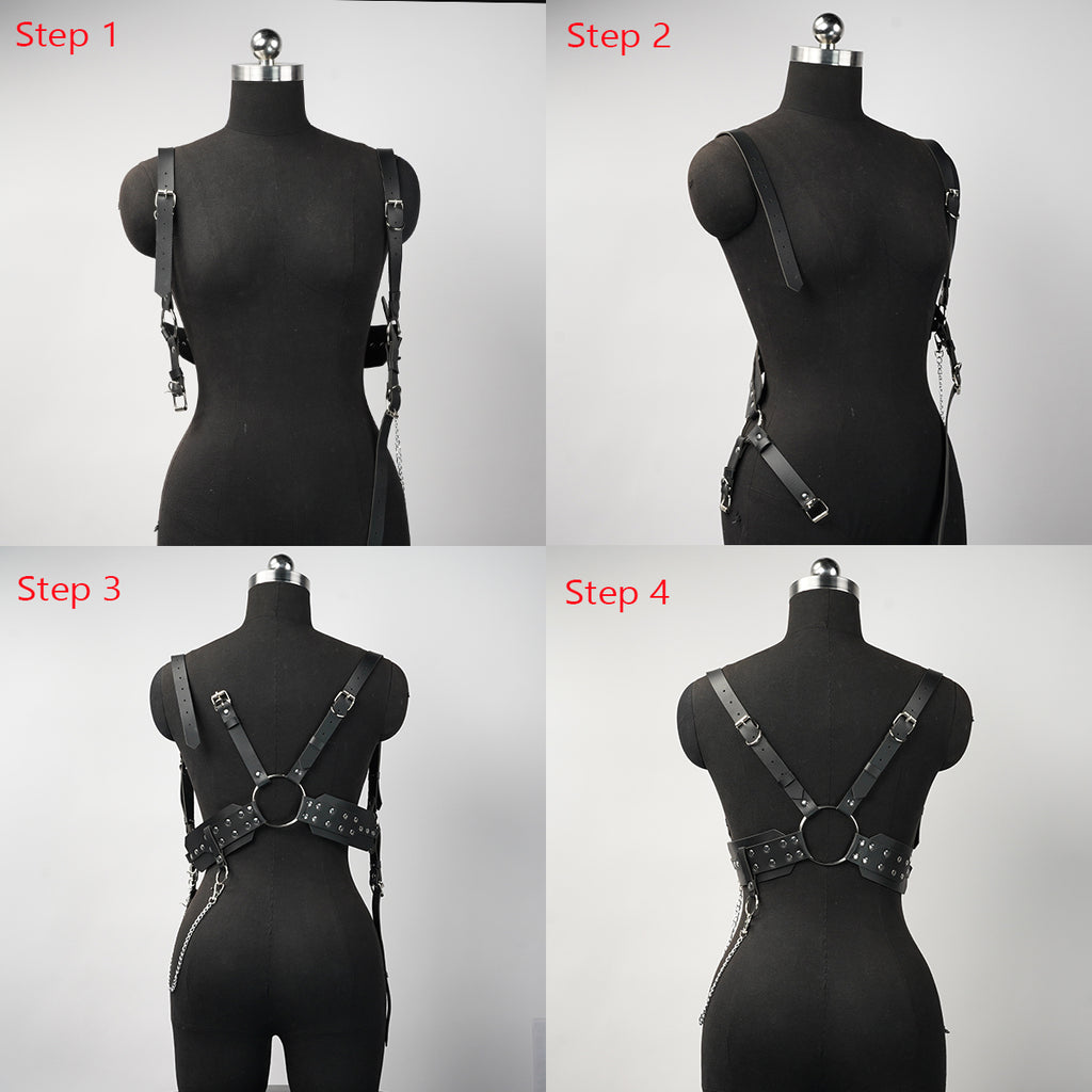 KORIN STUDDED HARNESS